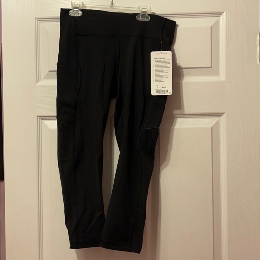 Lululemon Speed Up Crop leggings